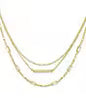 Addison Triple Strand Necklace