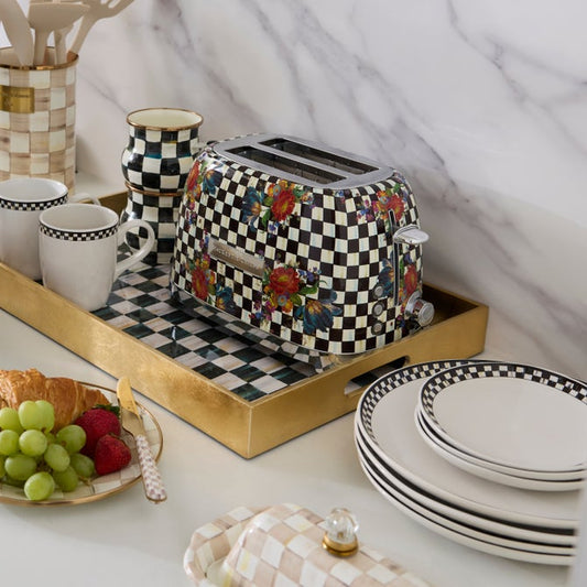 New Courtly Flower Market 2-Slice Toaster