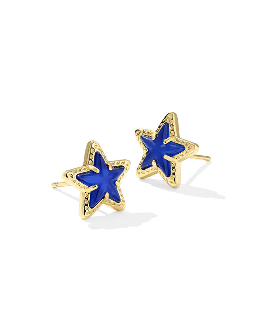 KENDRA SCOTT Cassidy Gold Stud Earrings