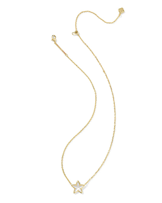 KENDRA SCOTT Cassidy Gold Short Pendant Necklace