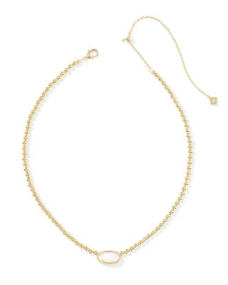KENDRA SCOTT Elisa Gold Beaded Necklace