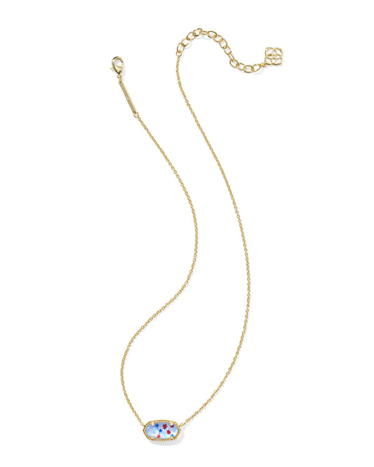 KENDRA SCOTT Elisa Gold Short Pendant Necklace