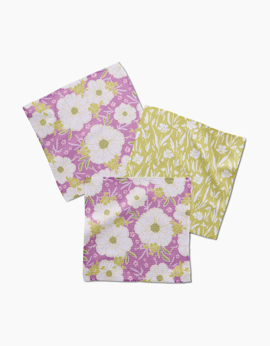 GEOMETRY Field of Spring Flowers