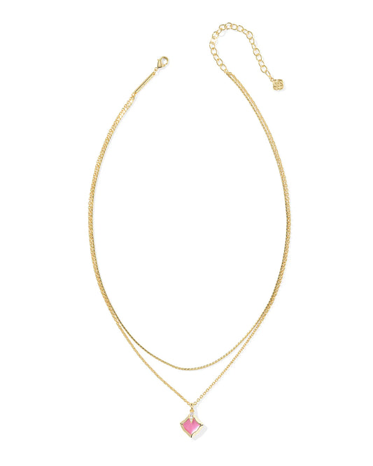 KENDRA SCOTT Joelle Gold Multi Strand Necklace
