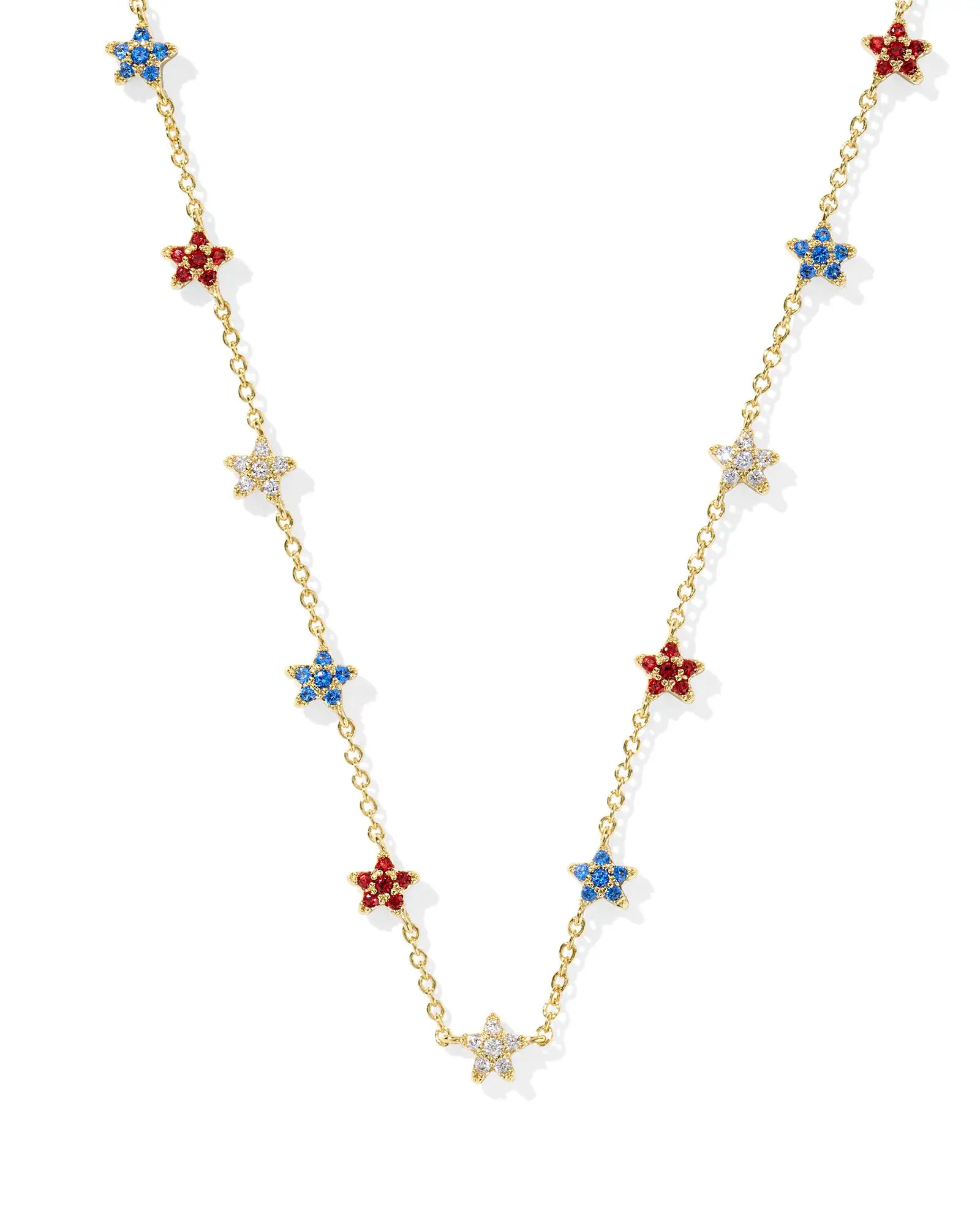 KENDRA SCOTT Sierra Star Gold Crystal Strand Necklace – Kiki's
