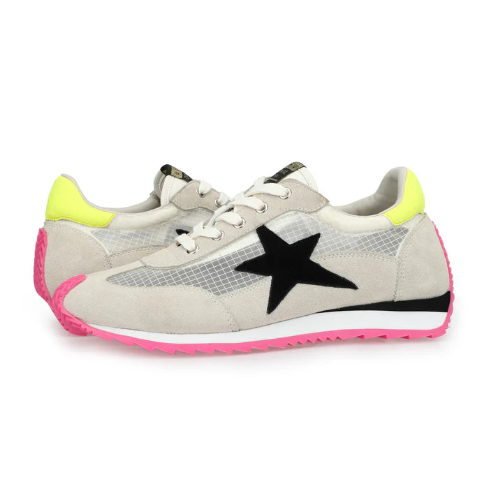 VINAGE HAVANA SHOOTER 12 - CLEAR MESH/NEON YELLOW