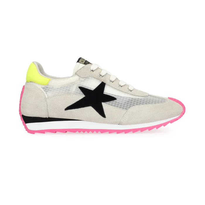 VINAGE HAVANA SHOOTER 12 - CLEAR MESH/NEON YELLOW