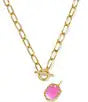 Kendra Scott Daphne Link & Chain Collar Short Pendant Necklace