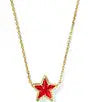 Kendra Scott Cassidy Short Star Americana Pendant Necklace