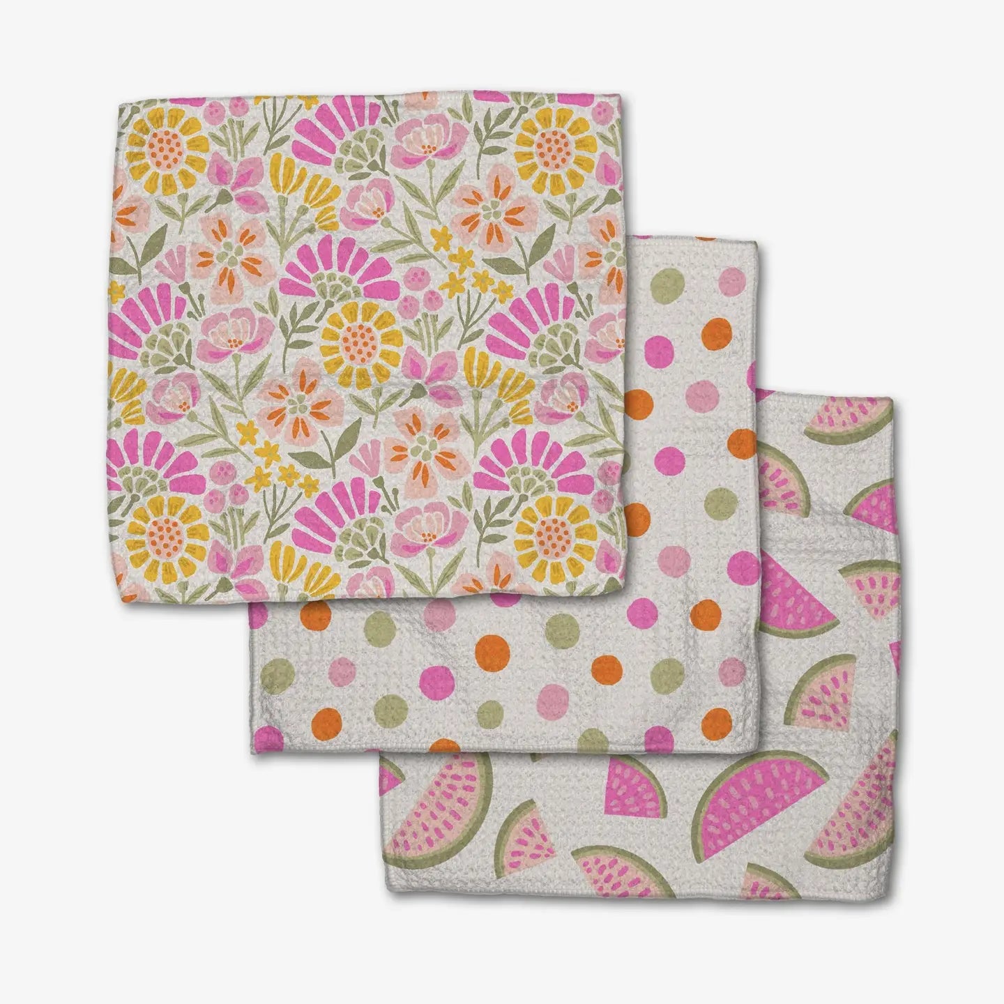 Geometry Neo Ray Dishcloth Set