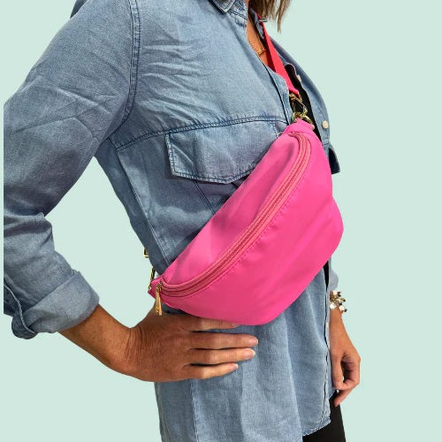 Nylon Colorful Fanny Pack - Hip - Bum Bag