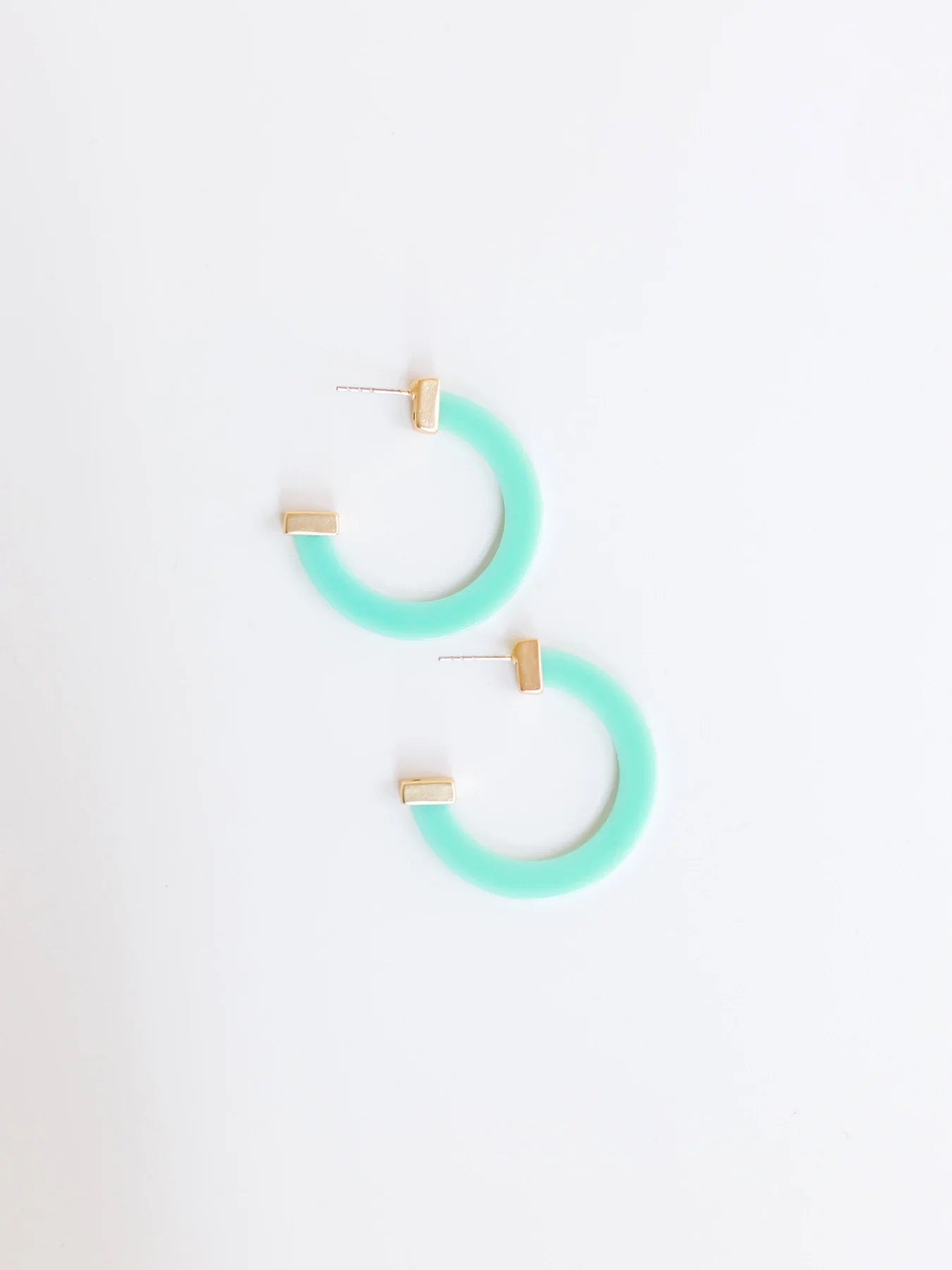 Medium Classic Acrylic Hoops