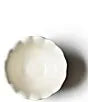 Coton Colors Signature White Ruffle Trifle Bowl