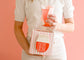 Pink Skinny Stripe Medium Mini Nesting Cube