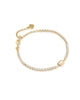 KENDRA SCOTT Emilie Gold Tennis Bracelet