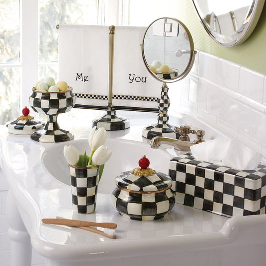 Courtly Check Guest Towel Holder