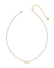 KENDRA SCOTT Elisa Gold Tennis Necklace