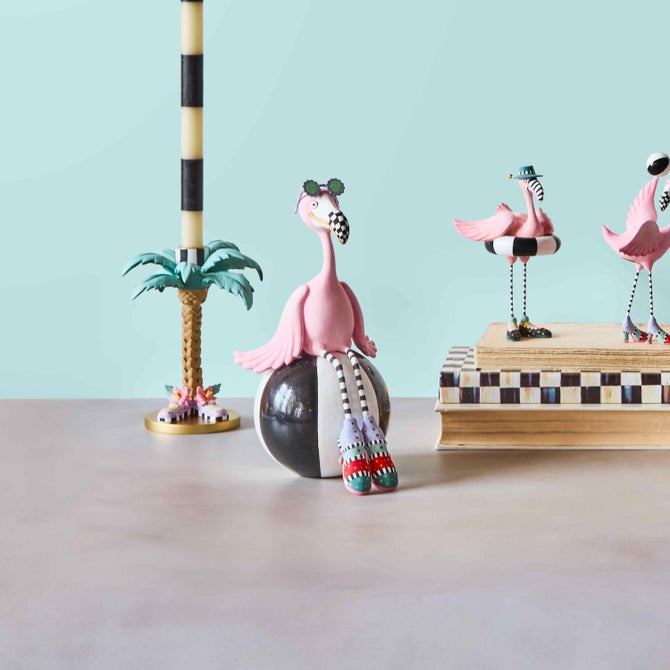 Patience Brewster Sheila Flamingo on Ball