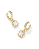 Ghost Gold Convertible Huggie Earrings