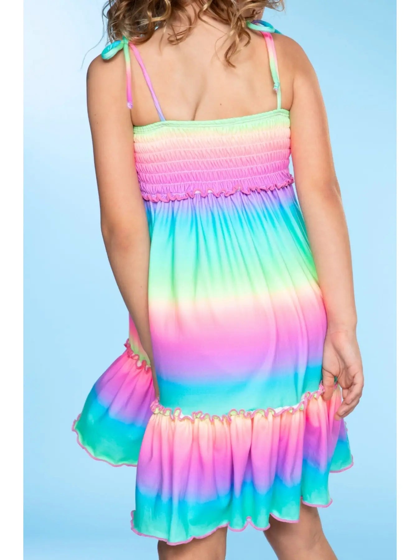 Simply Soft Tiered Smocked Dress