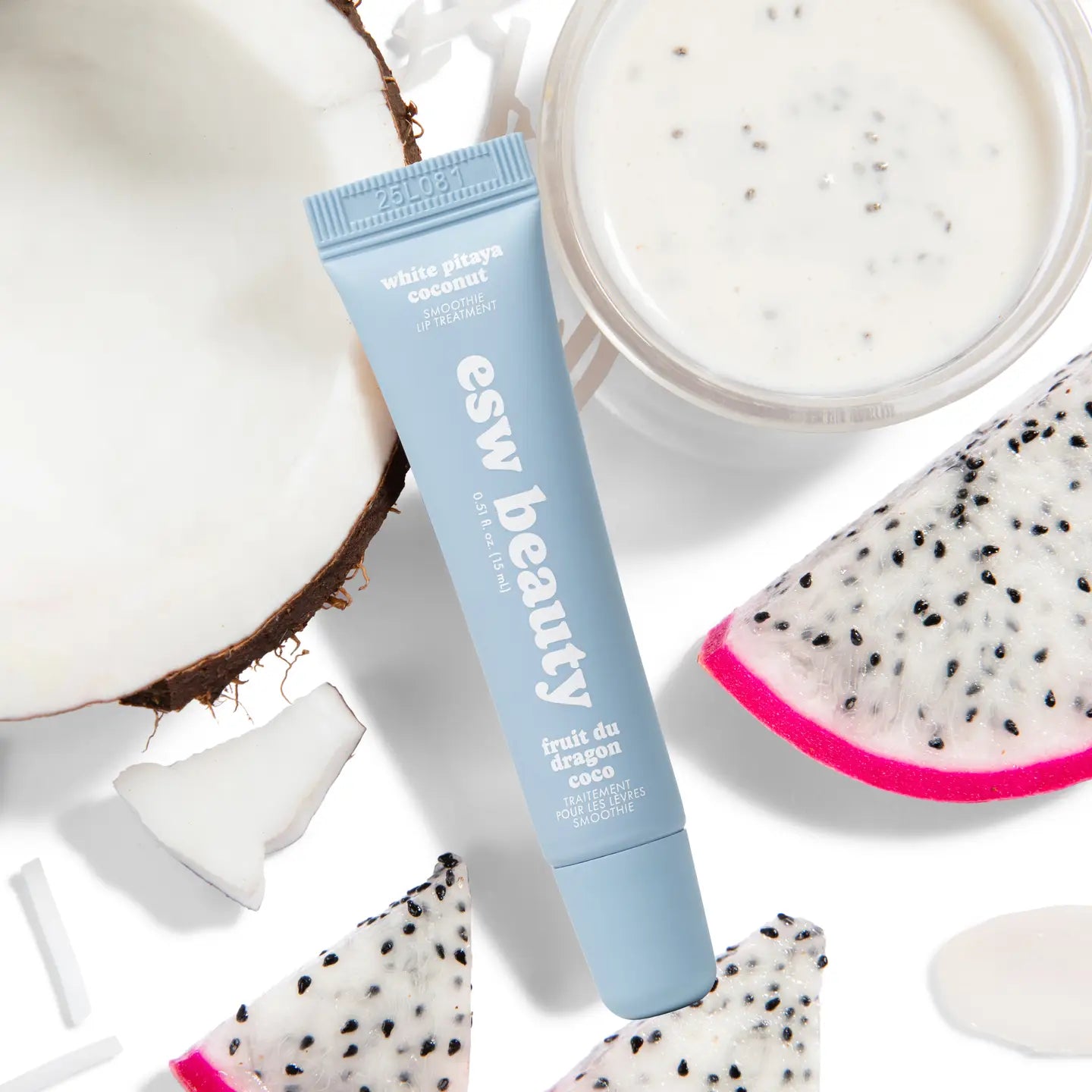 White Pitaya Coconut Smoothie Hydration Lip Treatment