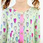 Valentine Mint To Be Hearts Ruffle Tunic and Pants Set