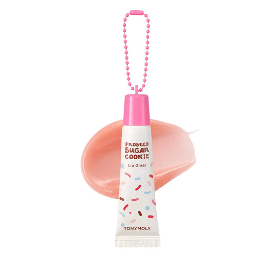 TONYMOLY Frosted Sugar Cookie Lip Gloss Key Chain