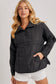 Quilted Puffer Hooded Pullover Jacket
