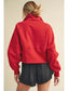 Dove Funnel Neck Half Zip