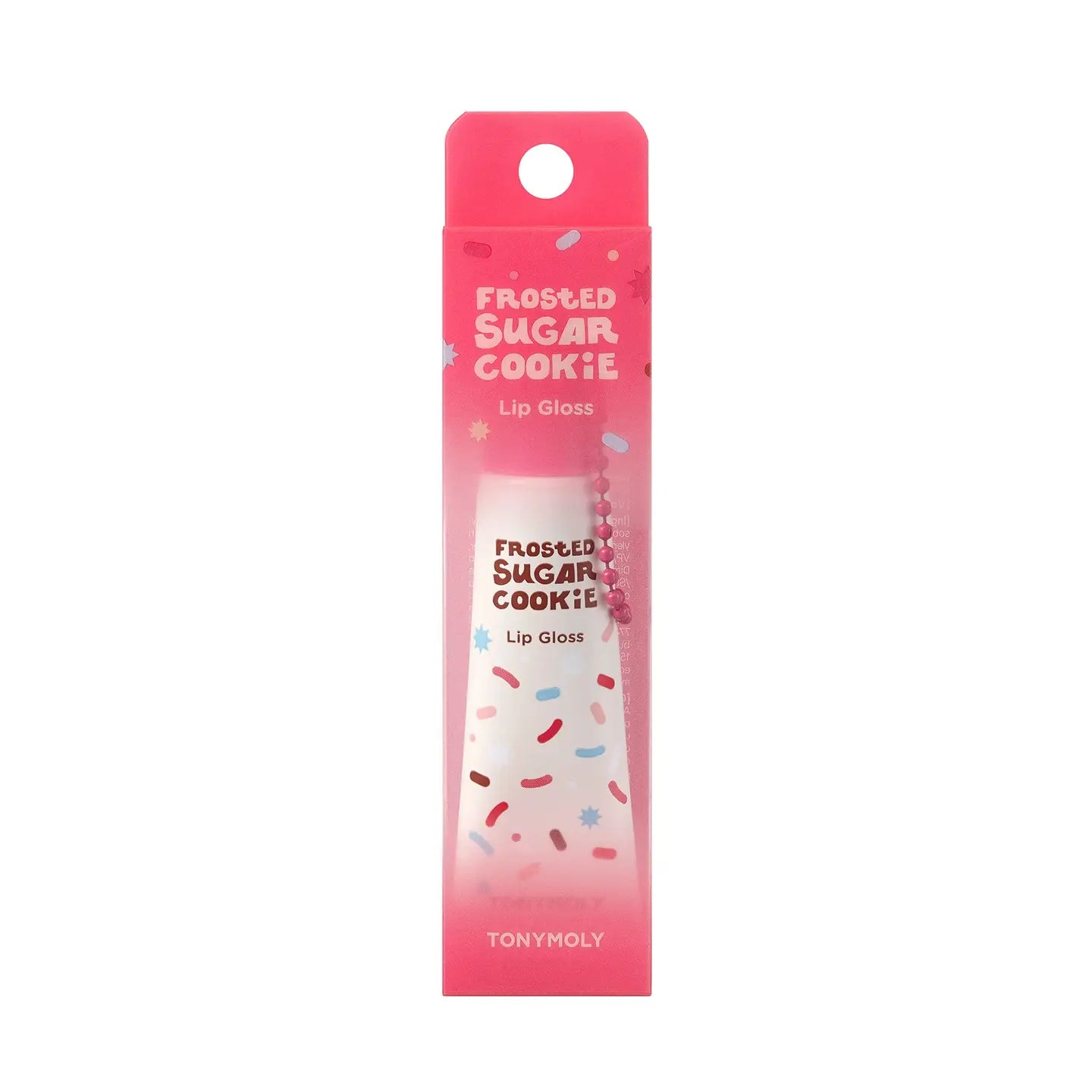 TONYMOLY Frosted Sugar Cookie Lip Gloss Key Chain