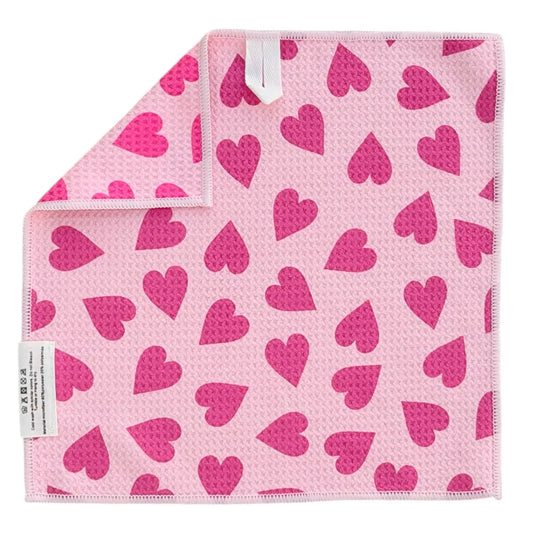 Crae.Home Pretty in Pink: Double-Sided Washcloth