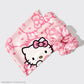 KITSCH Hello Kitty X Kitsch Satin Pillowcase & Pillow Scrunchie Set