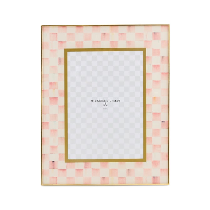 Rosy Check 4" x 6" Glass Frame