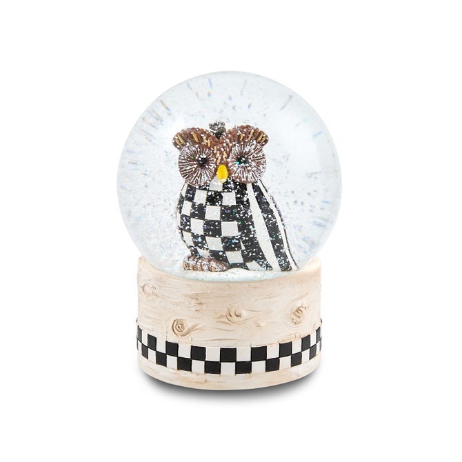 Owl Snow Globe