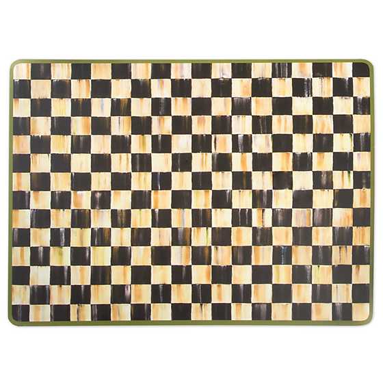 MacKenzie-Childs Courtly Check Cork Back Placemats, set of 4