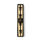 MacKenzie-Childs Black Bow Dinner Candles, Set of 2