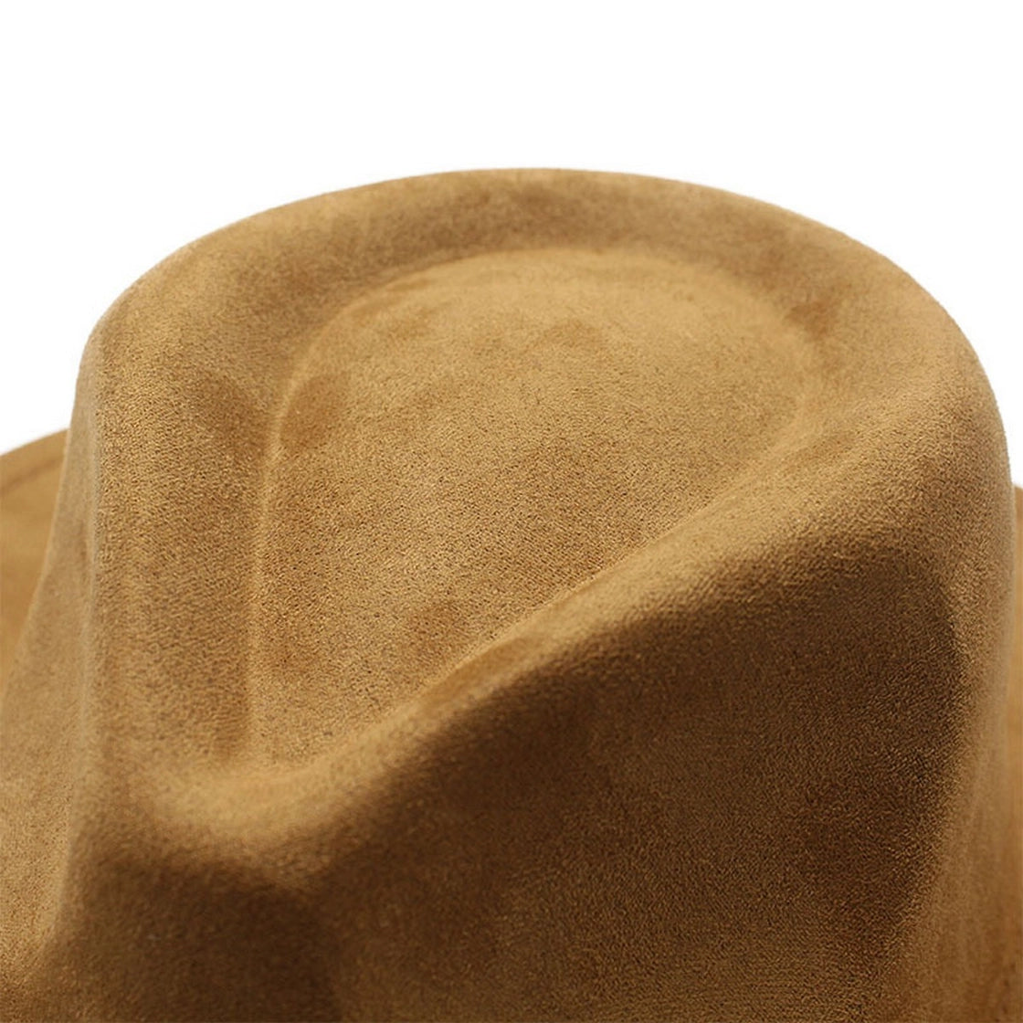 Bohemian Style Cowboy Hat with Imitation DEERSKIN