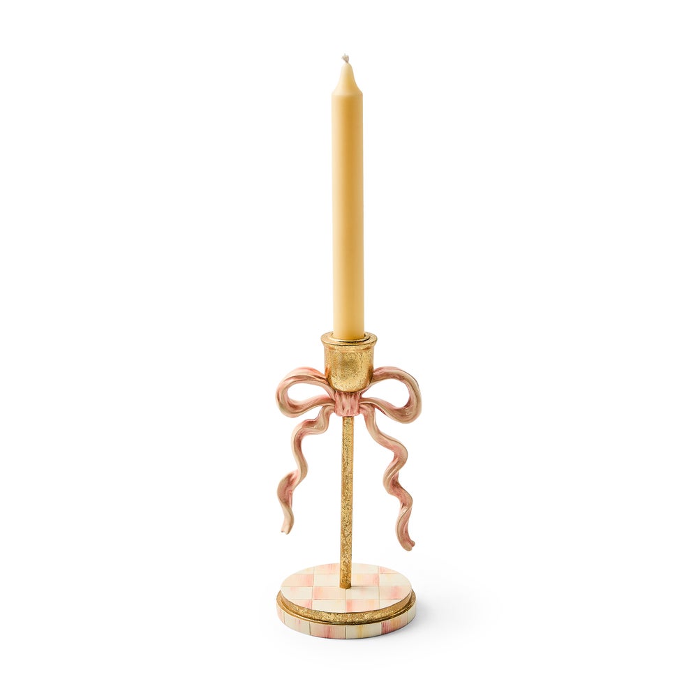 MacKenzie-Childs It's All About the Bow Candleholder