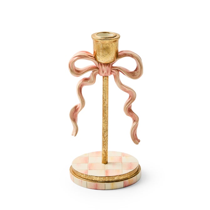 MacKenzie-Childs It's All About the Bow Candleholder