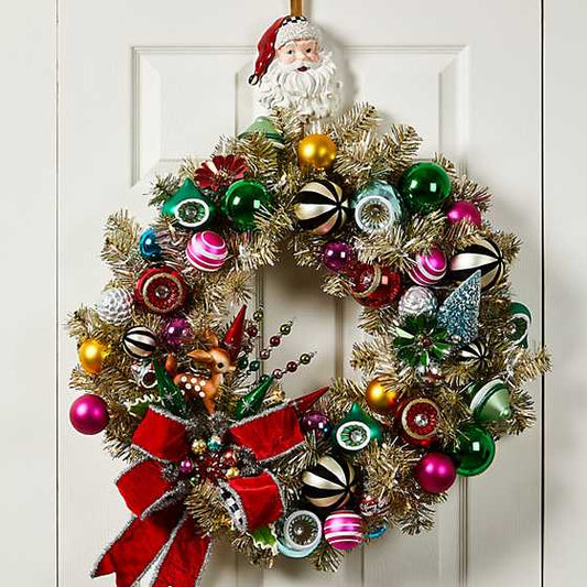 MacKenzie-Childs Santa Wreath Hanger