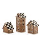 Gingerbread Illuminated Mini Houses, Set of 3