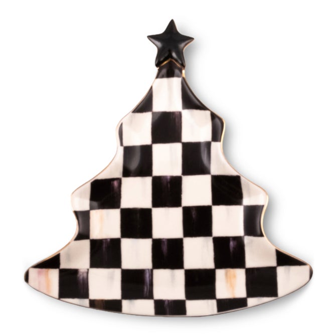 Courtly Check Tree Trinket Tray