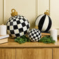 Courtly Check Small Tabletop Ornament