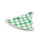 Emerald Check Tree Trinket Tray
