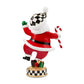 Holiday Twinkly Toes Santa Figurine