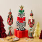Holiday Stacked Bow Tree