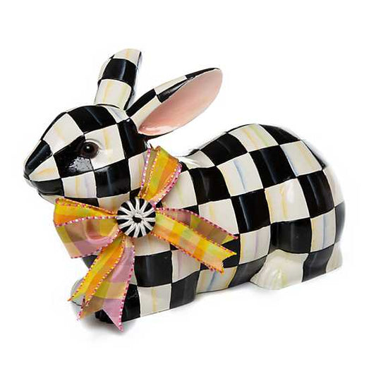 MacKenzie-Childs Courtly Check Resting Bunny