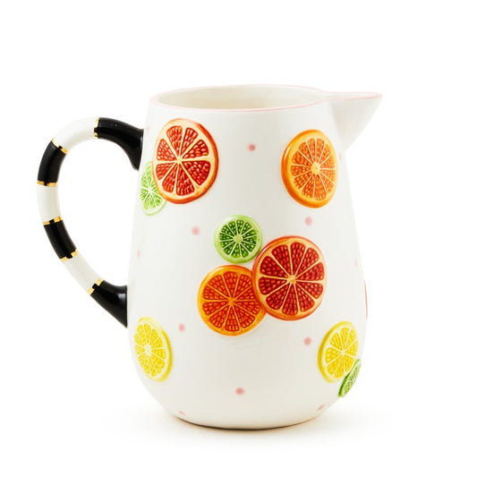 MacKenzie-Childs Tuttie Frutti Pitcher