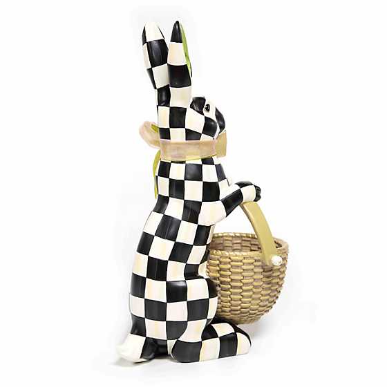 MacKenzie-Childs Courtly Check Rabbit