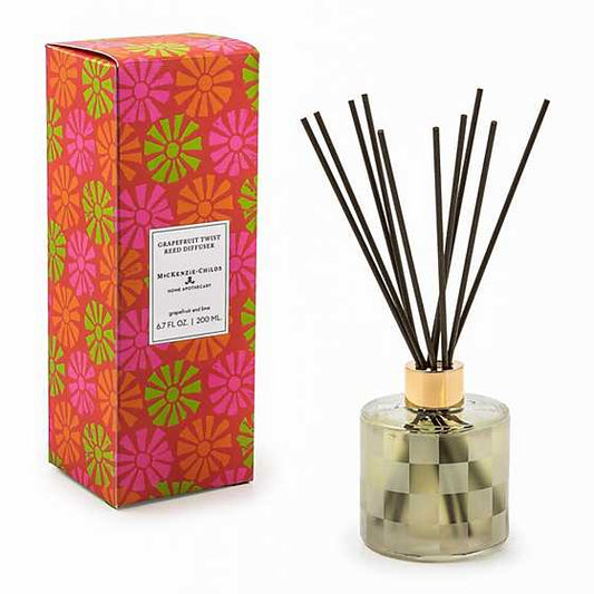 MacKenzie-Childs Grapefruit Twist Reed Diffuser